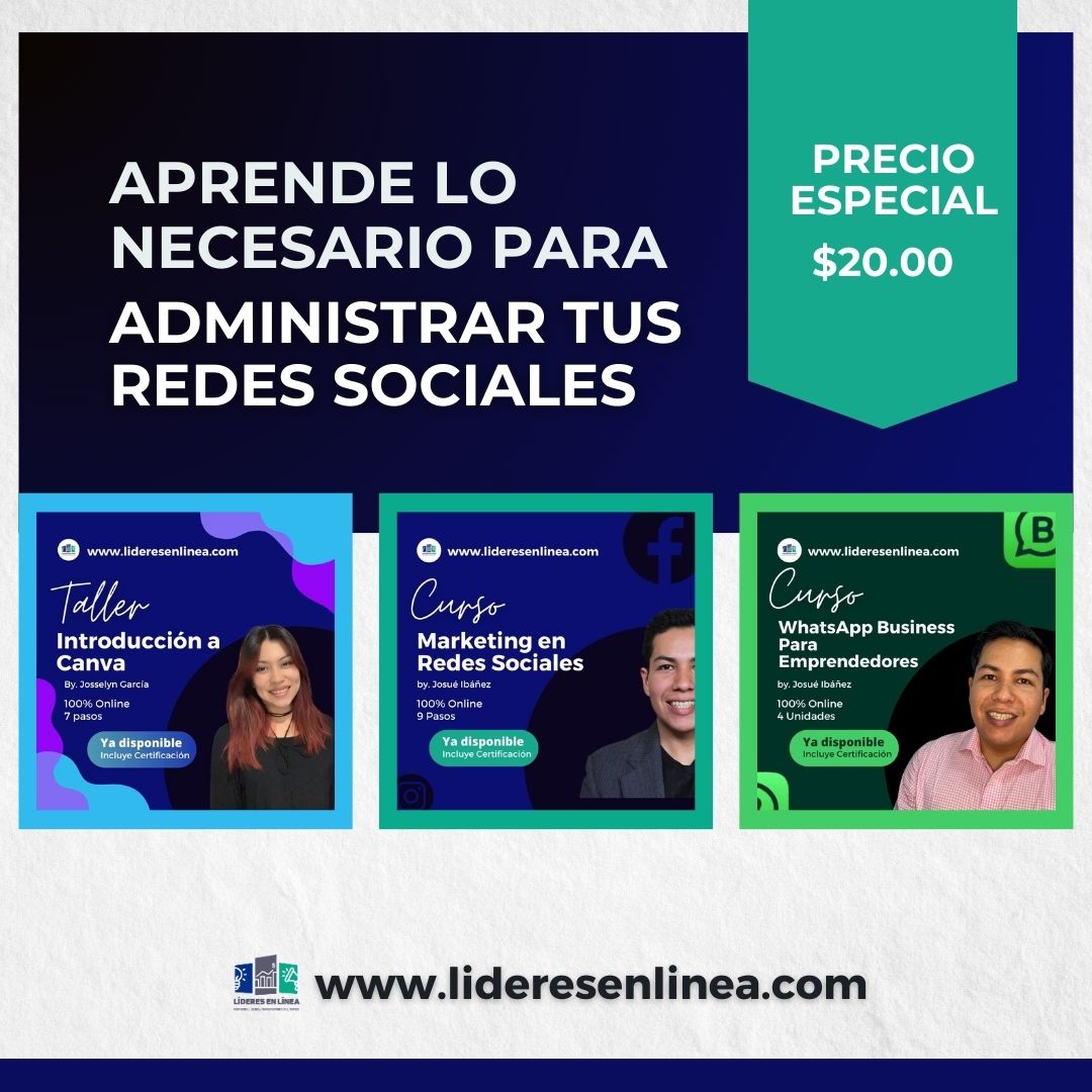 Aprende lo necesario para Administrar tus Redes Sociales